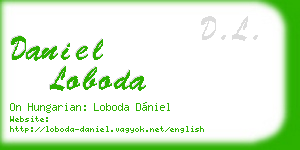 daniel loboda business card